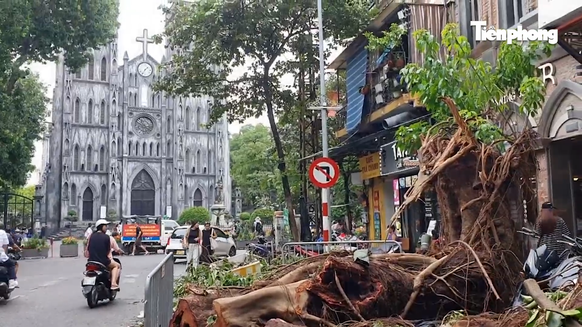 Ngựa 'chạy' tán loạn, biểu tượng tình yêu vụn vỡ do bão số 3
